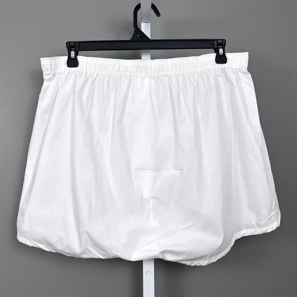 Vintage Calvin Klein Boxer Shorts Size 40 NOS White 100% Cotton Hong Kong Boxers